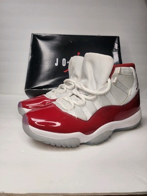 Nike Air Jordan 11 Retro Cherry Red White Sizes 9 Mens  display picture 1