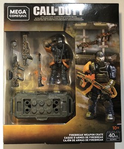 Call of Duty COD Mega Construx Set #GCN93 FIREBREAK WEAPONS CRATE Loose 2019 | eBay