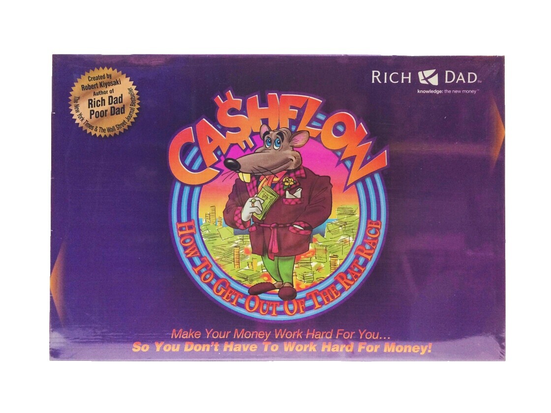 CASHFLOW Investing 101 Board Game Rich Dad Poor Dad Robert Kyosaki