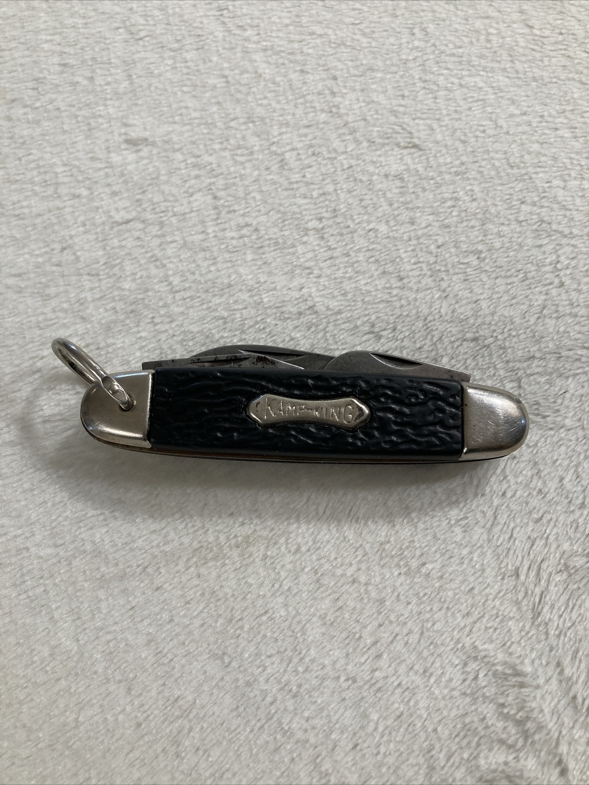 Vintage Imperial KampKing Multi Tool Pocket Knife Plain , Black 明新診所