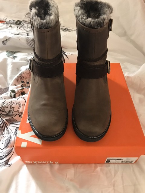 superdry hurbis biker boot