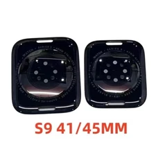 Back Glass Cover For Apple Watch Series 9 41 45MM NO Heart Sensor Replacement