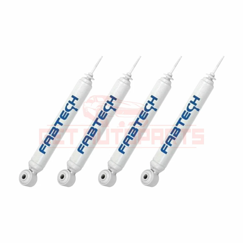 Kit 4 Amortiguadores Hidroeléctricos FABTECH 6" Rendimiento para GMC Sierra 2500 2001-2010 4x4 Foto 2 de 4