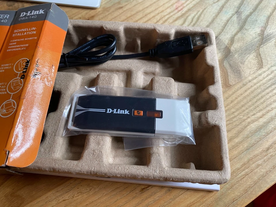 D-Link Wireless N USB Mini Adapter DWA-140 *OVP* - Bild 3 von 3