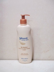 johnson's body cream with shea butter