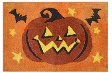 Celebrate Together Halloween Bath Rug 20x30 Pumpkin Bats Non Slip