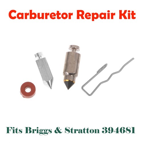 Carburetor Float Valve Needle Seat Kit For Briggs & Stratton 394681