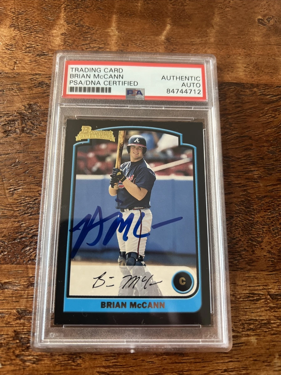 Brian McCann MLB Original Autographed Items Just Listed 2026