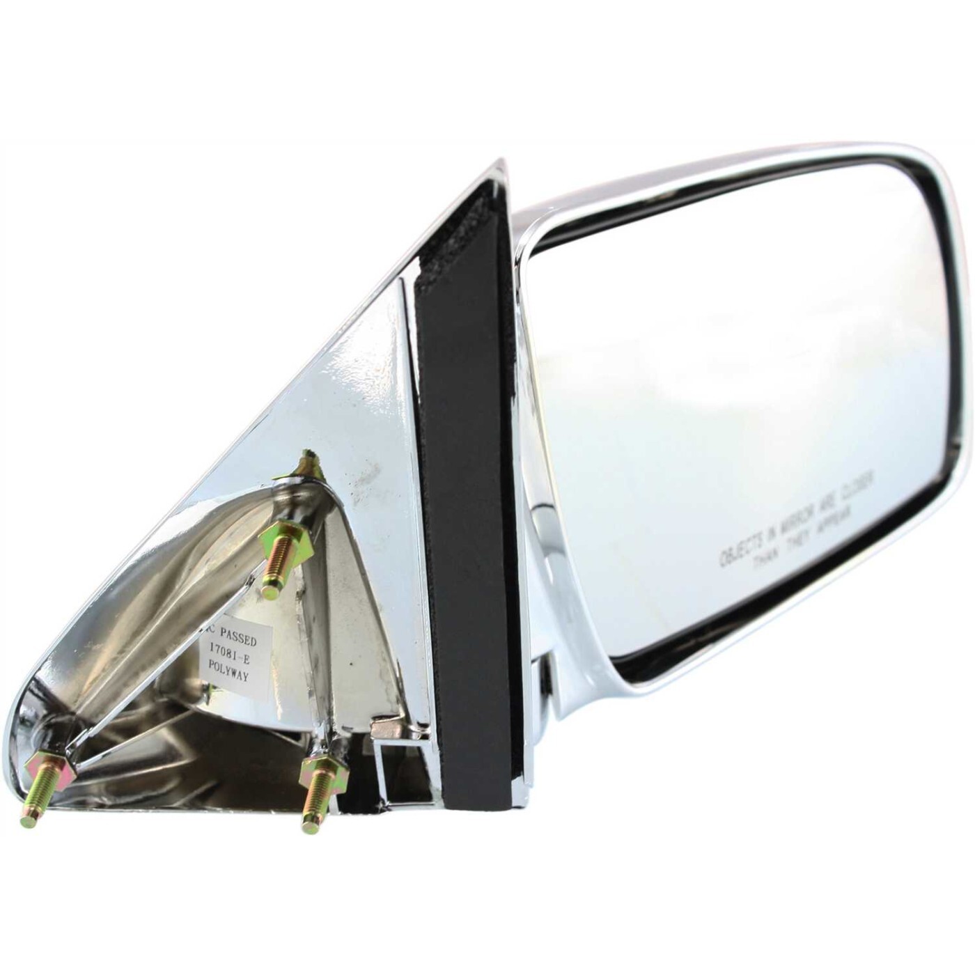 Passenger Side Non-electric Truck Mirror Passenger Side Mirror For Chevy C1500 K1500 1988-1998 - Chrome Manual Mirror Chrome Gooseneck Style Mirror - Foto 8