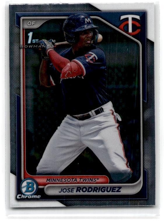 2024 Bowman #BCP-71 Jose Rodriguez Chrome Prospects Minnesota Twins