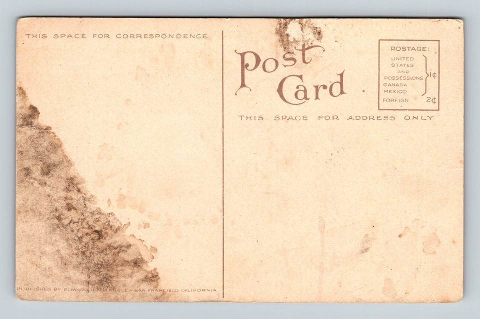 Watsonville,CA YMCA Building c1910 Santa Cruz County California Vintage