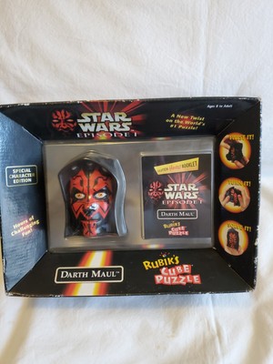 1999 Hasbro Star Wars Episode I  DARTH MAUL Rubik's Cube Puzzle  NIB 22d3