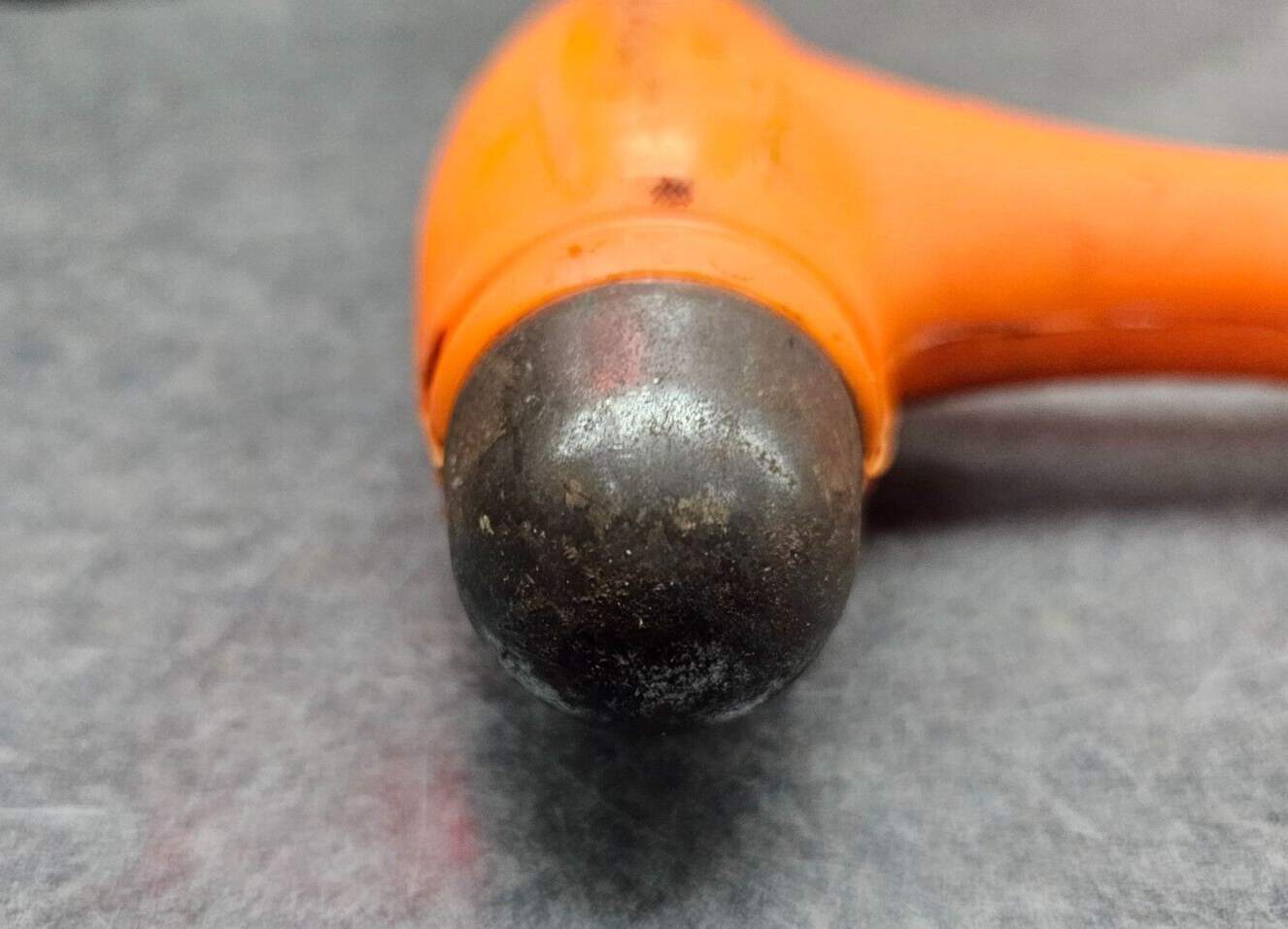 SnapOn Tools USA 24 oz Ball Peen Soft Grip Dead Blow Hammer ORANGE