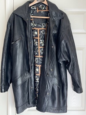 Leather Jacket from Heitorn Inca Mallorca Spain Black Size 52