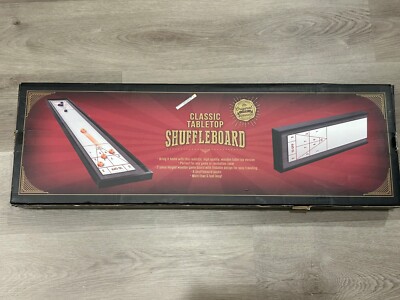Classic Table Top Shuffle Board Over 5 Ft Long high quality