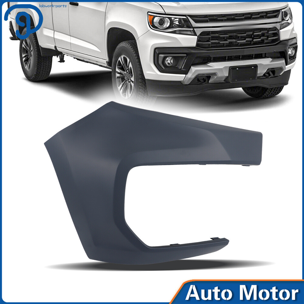 Ewaymotor Primed Front Passenger Side Bumper Upper Fascia – For Chevrolet Colorado 2021-2022