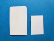 White Price Tags Large Small Unstrung No String Garment Retail Hang Coupon Merch