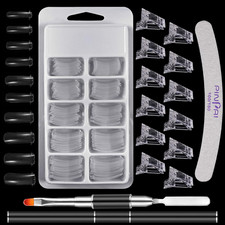 100 Stück Dual Nail Forms Set, Nagelverläng...