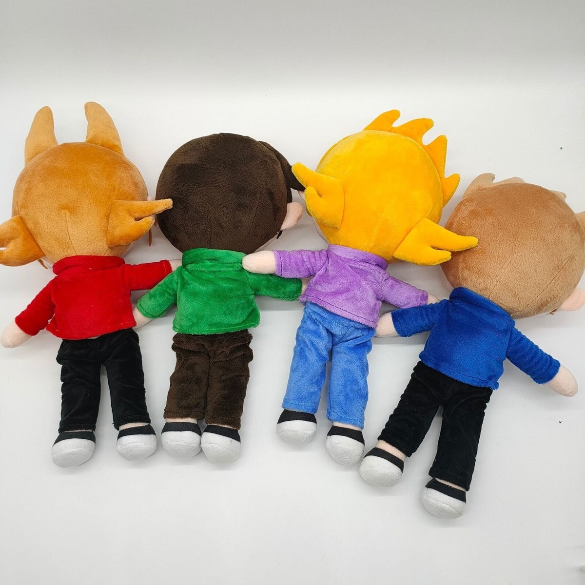 Muñeca De Peluche Eddsworld Edd Tord Matt Tom, 4 Piezas