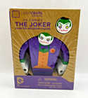 Official DC Comic The Joker Painted Wooden Figure NEW/SEALED LootCrate EXCLUSIVE