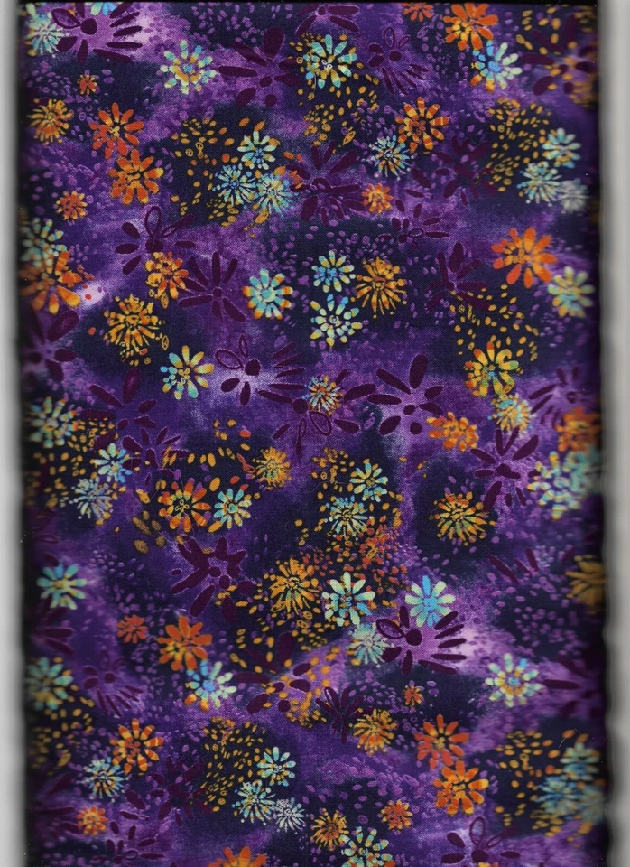 Tela 45" 100% algodón "color craze" de Choice Fabrics Foto 4 de 4