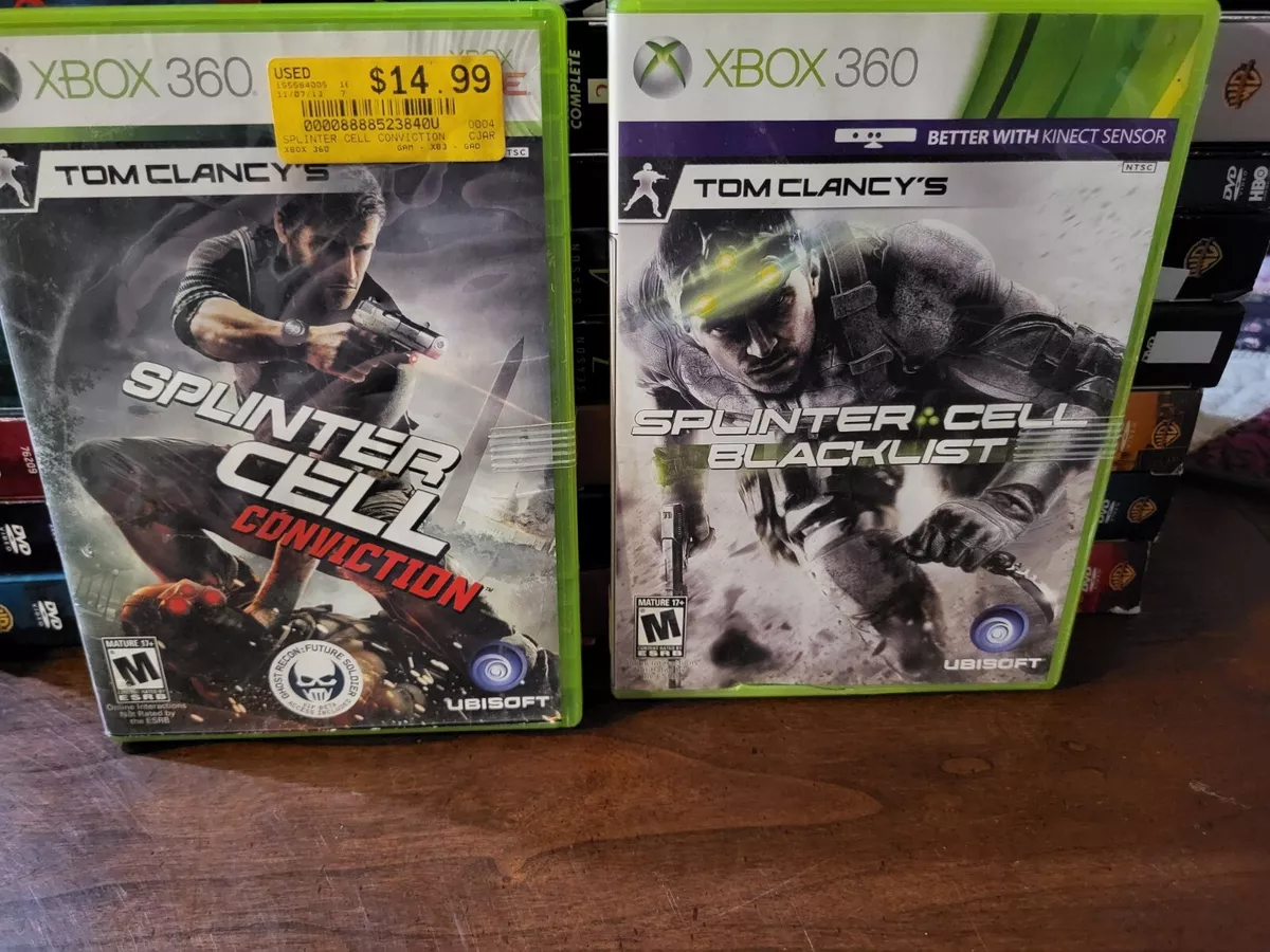  Tom Clancy's Splinter Cell Blacklist(XBox 360) : Ubisoft: Video  Games