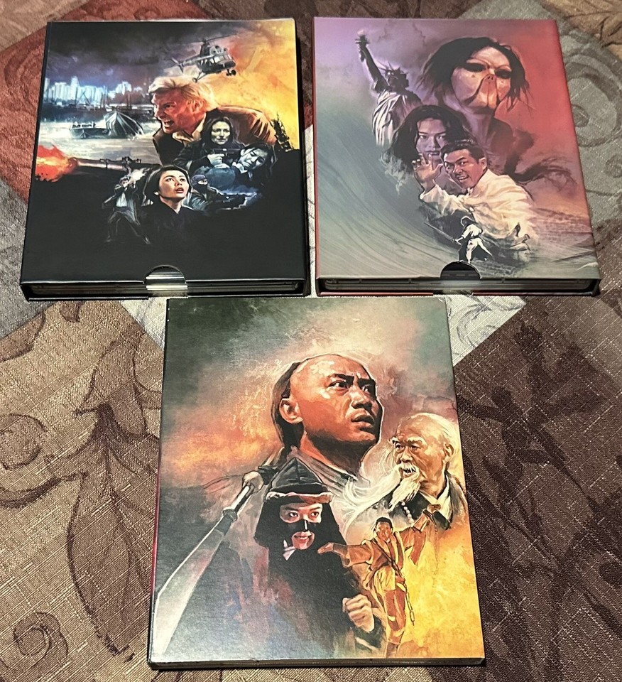 Vinegar Syndrome Hong Kong Blu Ray Triple Feature W/Slipcovers eBay