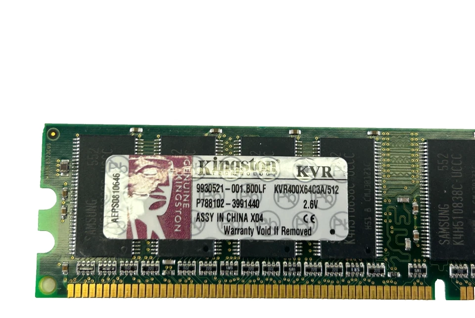 Kingston ValueRAM KVR400X64C3A/512 Standard Desktop Memory Module - Image 4 of 4
