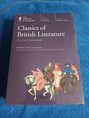 The Great Courses: Classics of British Literature 8-DVD Set + Guidebook - NEW
