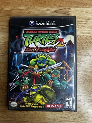 Teenage Mutant Ninja Turtles 2 BattleNexus Nintendo GameCube Complete Tested