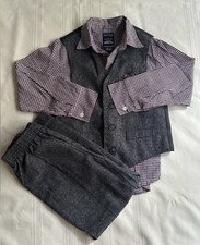 Nautica Little Boys Holiday Twist 4 Piece Vest Set Size 5