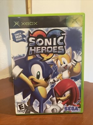 Sonic Heroes (Microsoft Xbox, 2004) CIB & Tested!