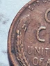 1950 P Lincoln Wheat Cent Die Chips On Reverse Wheat Stalk Free S&H BIN605