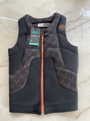 NWT Ride Engine Defender HF Women s Impact Vest Black Water Kite Small New Tags