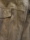 East West Vintage Leather Mens Aviator Bomber Jacket Nappa Leather Size LG — photo 10