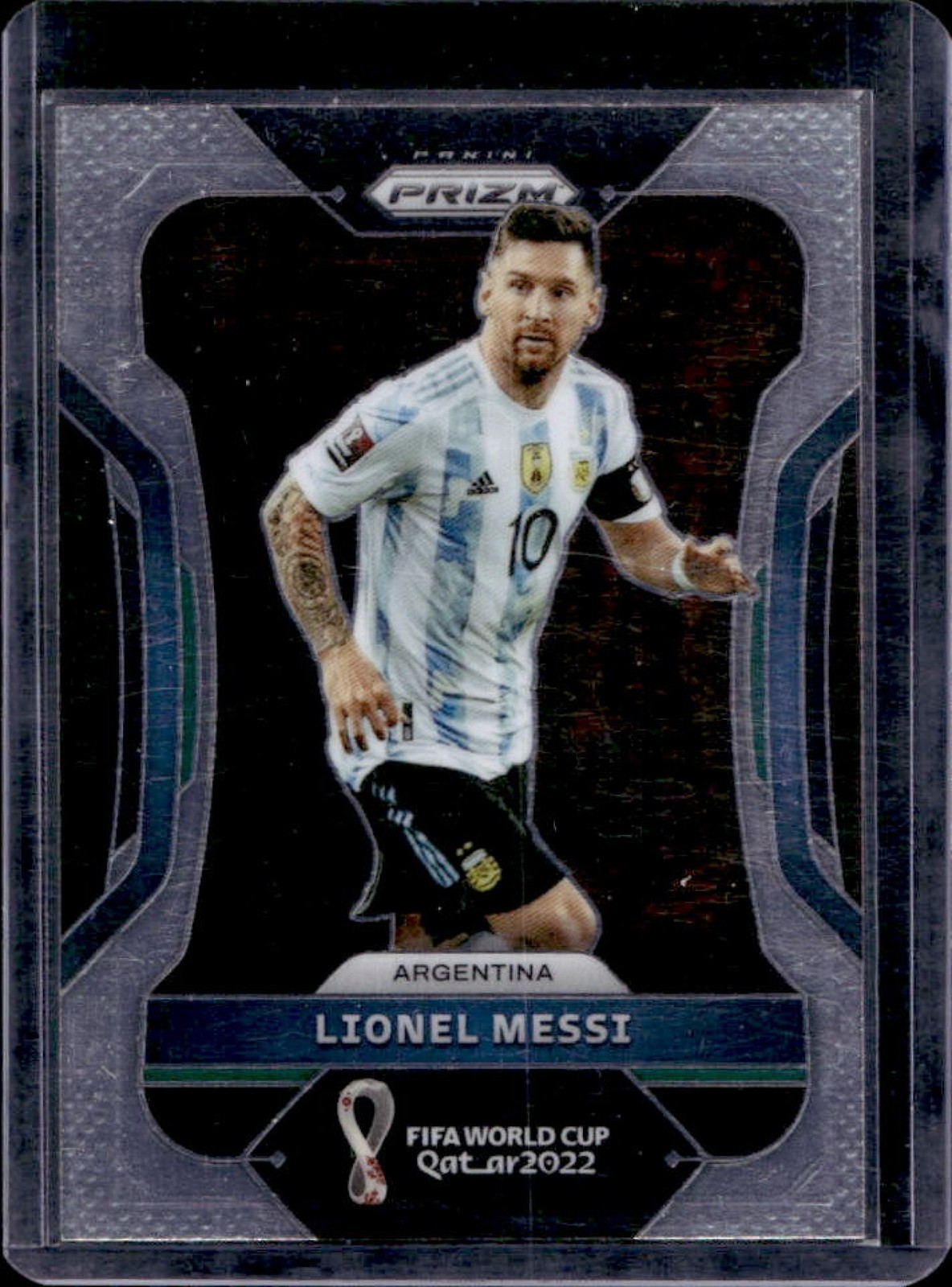 2022-23 Panini Prizm World Cup Lionel Messi #7 Argentina