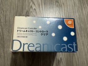 Dreamcast Controller Clear Boxed HKT-7700-18 Good SEGA 291