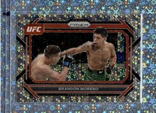 2023 Panini Prizm UFC Brandon Moreno Flyweight Champion Disco #38 LoOKy 👀🔥