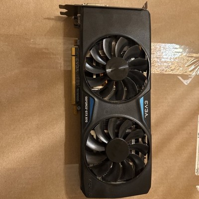 EVGA GeForce GTX 970 4GB SC GAMING ACX 2.0 (04G-P4-2974-KR) Tested & Working 