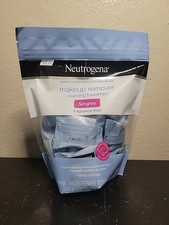 Neutrogena Makeup Remover Facial Cleansing Towelette Singles, Daily Wipes, 20 Ct