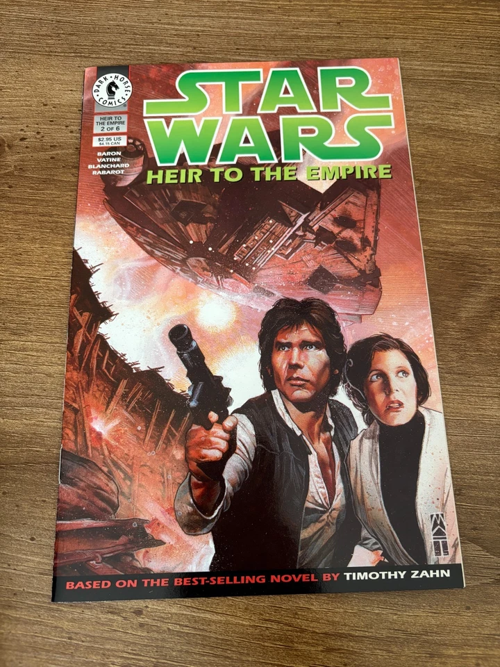 Lote de 6 Quadrinhos Herdeiro do Império Star Wars Dark Horse # 1 2 3 4 5 6 QUASE PERFEITO 9 J332 - Imagem 3 de 4