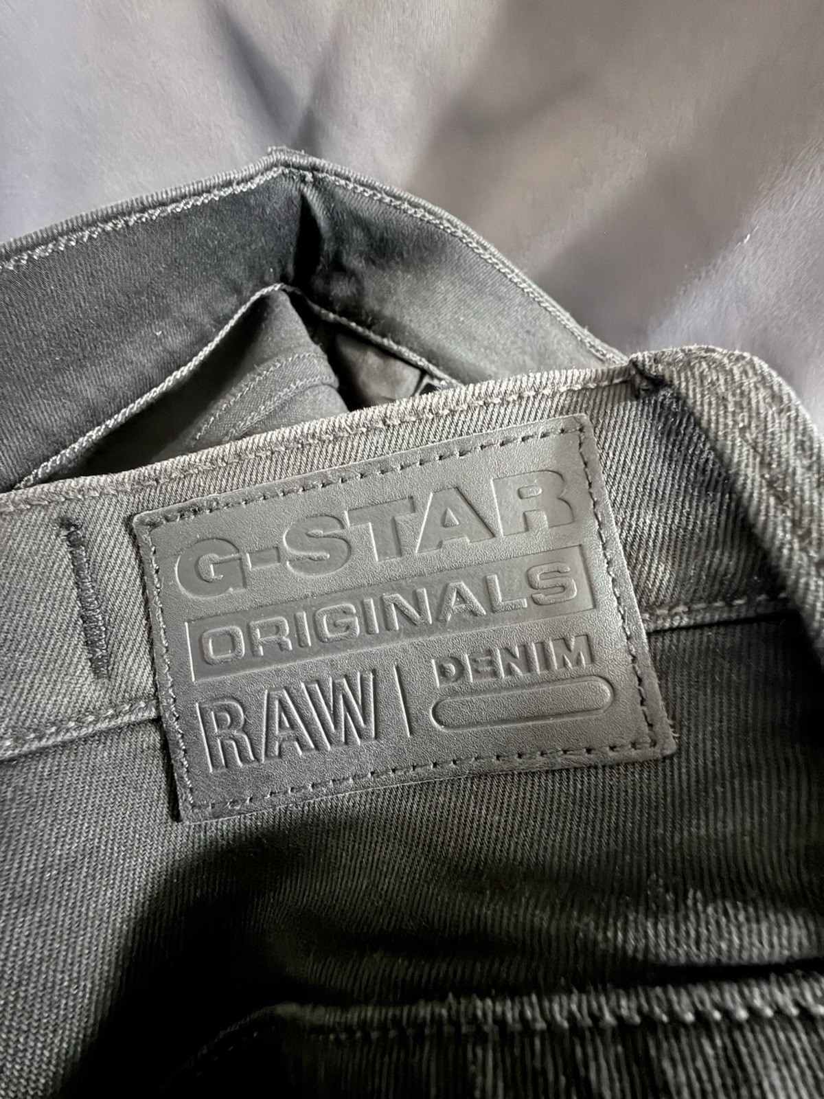 G-Star RAW Airblaze 3D Skinny Denim Jeans Size 30x32 BLACK image 7
