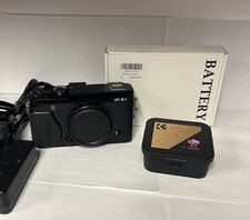 Fujifilm X-E1 16.3MP Mirrorless Digital Camera With Extra batteries, X to M Adap