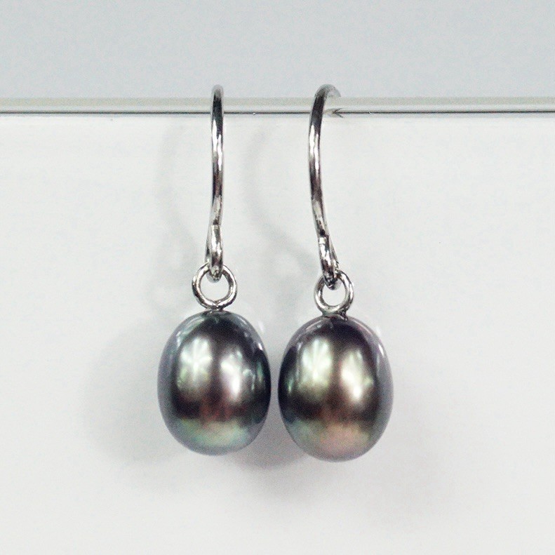 Honora Sterling Silver Hook Drop Dangle Iridescen… - image 1