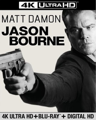 Jason Bourne [Used Very Good 4K UHD Blu-ray] With Blu-Ray, UV/HD Digital Copy,