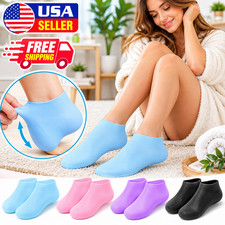 Moisturizing Silicone Foot Socks for Dry Cracked Heels Soft Skin Care