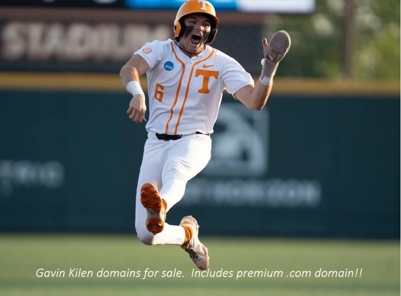 Gavin Kilen Domains for sale...Includes premium .com domain! SF Giants 2nd base!