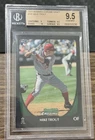 MIKE TROUT 2011 BOWMAN CHROME DRAFT ROOKIE CARD BGS 9.5 #101 LOS ANGELES ANGELS