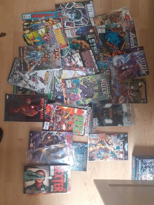 Comic Bundle Large Joblot of Marvel, Avengers, DC, Marvel Check Ebay Auto Price