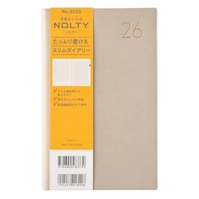 NOLTY U Planner 2026 Weekly Beige 6520 2025 December Start